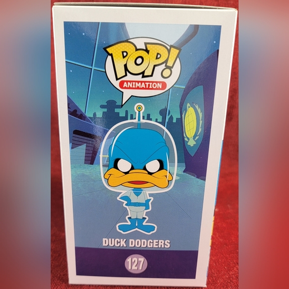 Duck Dodgers funko # 127 (nib) With pop protector - Picture 6 of 7